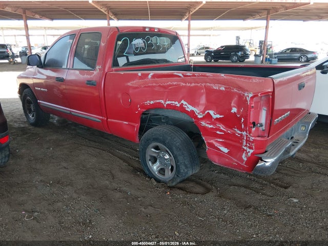 Продажа на аукционе авто 2002 Dodge Ram 1500 St, vin: 3D7HA18N42G156553, номер лота: 45004427