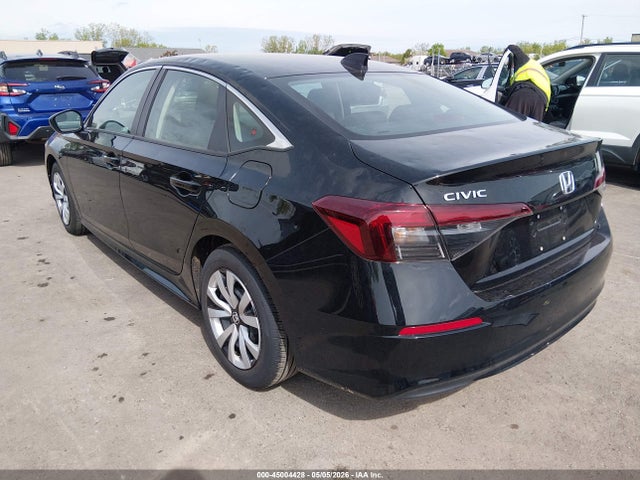 2026 Honda Civic Lx მანქანა იყიდება აუქციონზე, vin: 2HGFE2F20TH533077, აუქციონის ნომერი: 45004428