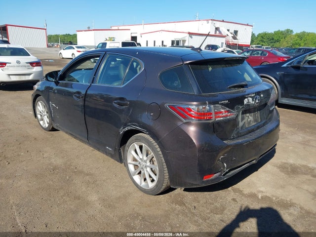 Продаж на аукціоні авто 2012 Lexus Ct 200h Premium, vin: JTHKD5BH0C2089069, номер лоту: 45004458