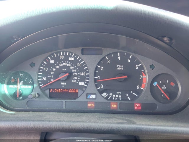 Aukcja sprzedaży 1995 Bmw M3, vin: WBSBF9323SEH02467, numer aukcji: 45004472