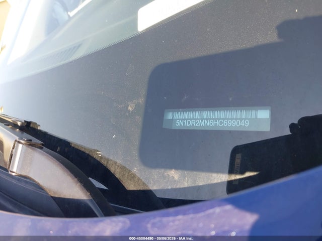 Aukcja sprzedaży 2017 Nissan Pathfinder S, vin: 5N1DR2MN6HC699049, numer aukcji: 45004490