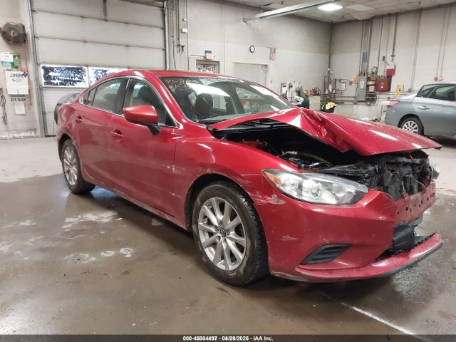 2015 Mazda Mazda6 I Sport მანქანა იყიდება აუქციონზე, vin: JM1GJ1U54F1181078, აუქციონის ნომერი: 45004497