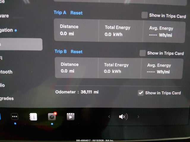 45004517 :رقم المزاد ، 7SAYGAEE2SF251148 vin ، 2025 Tesla Model Y Long Range Dual Motor All-wheel Drive مزاد بيع