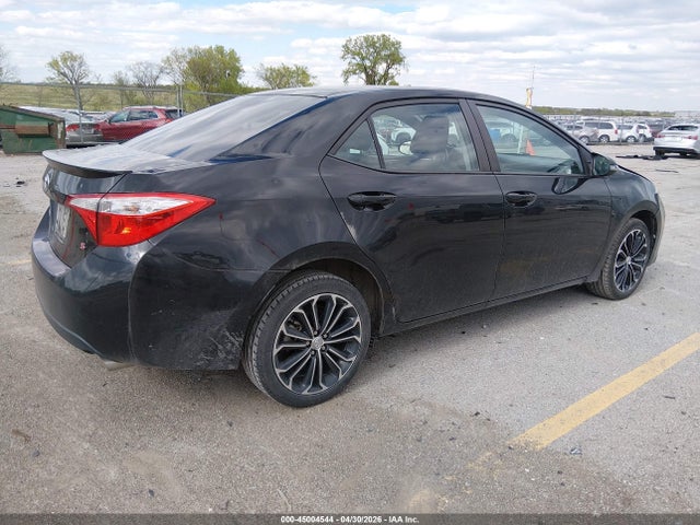 2015 Toyota Corolla S Plus მანქანა იყიდება აუქციონზე, vin: 2T1BURHE5FC252567, აუქციონის ნომერი: 45004544