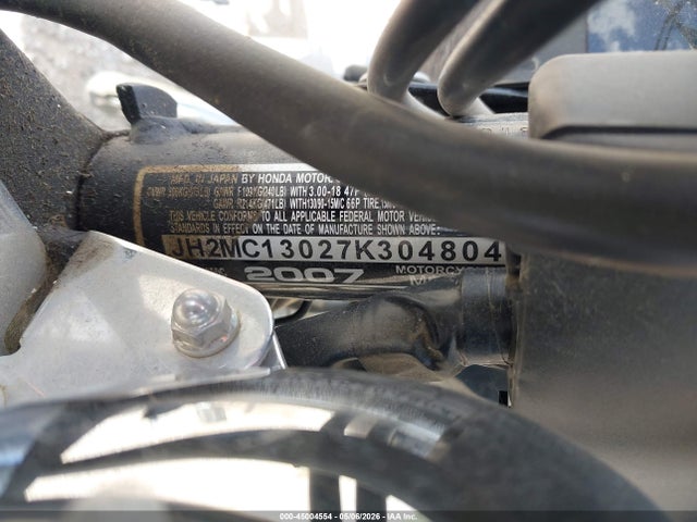 Продажа на аукционе авто 2007 Honda Cmx250 C, vin: JH2MC13027K304804, номер лота: 45004554