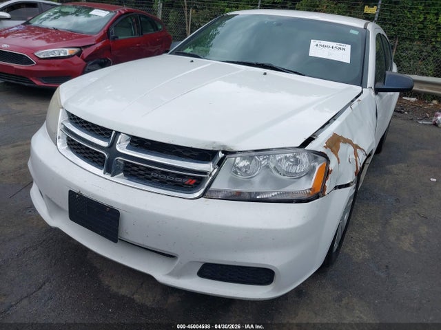 Продажа на аукционе авто 2012 Dodge Avenger Se, vin: 1C3CDZAB4CN265554, номер лота: 45004588
