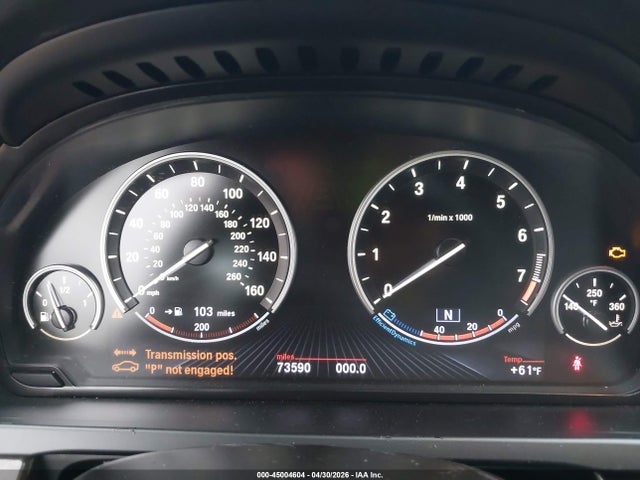 2013 Bmw 750i Xdrive მანქანა იყიდება აუქციონზე, vin: WBAYB6C53DC998329, აუქციონის ნომერი: 45004604