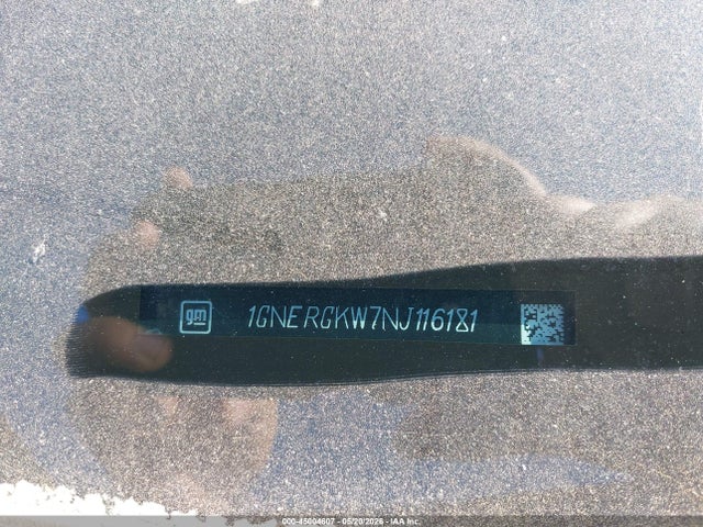2022 Chevrolet Traverse Fwd Lt Cloth მანქანა იყიდება აუქციონზე, vin: 1GNERGKW7NJ116181, აუქციონის ნომერი: 45004607