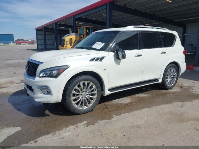 2015 Infiniti Qx80 მანქანა იყიდება აუქციონზე, vin: JN8AZ2NE5F9080351, აუქციონის ნომერი: 45004633