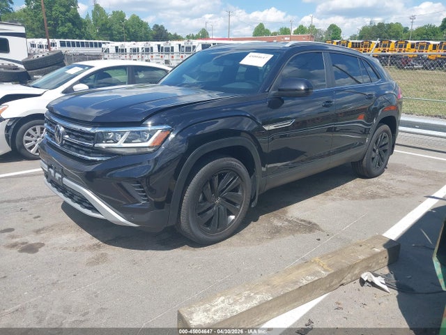 45004647 :رقم المزاد ، 1V2WE2CA3MC240223 vin ، 2021 Volkswagen Atlas Cross Sport 3.6l V6 Se W/technology مزاد بيع