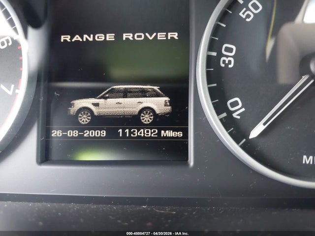 Aukcja sprzedaży 2013 Land Rover Range Rover Sport Hse, vin: SALSK2D43DA762095, numer aukcji: 45004727