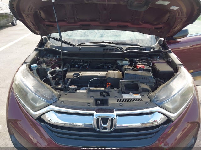 2018 Honda Cr-v Lx მანქანა იყიდება აუქციონზე, vin: 5J6RW5H36JL002007, აუქციონის ნომერი: 45004756
