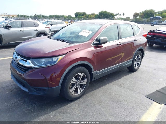 2018 Honda Cr-v Lx მანქანა იყიდება აუქციონზე, vin: 5J6RW5H36JL002007, აუქციონის ნომერი: 45004756
