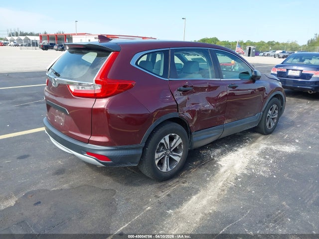 2018 Honda Cr-v Lx მანქანა იყიდება აუქციონზე, vin: 5J6RW5H36JL002007, აუქციონის ნომერი: 45004756