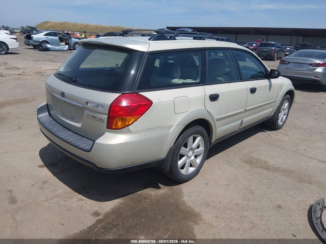 2007 Subaru Outback 2.5i მანქანა იყიდება აუქციონზე, vin: 4S4BP61C977333939, აუქციონის ნომერი: 45004759