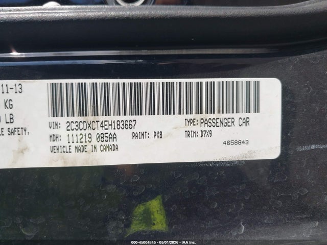 Продажа на аукционе авто 2014 Dodge Charger R/t, vin: 2C3CDXCT4EH183667, номер лота: 45004845