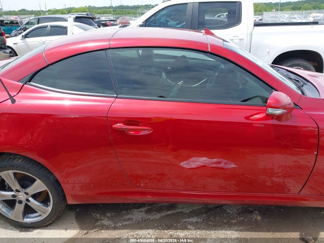 45004858 :رقم المزاد ، JTHFF2C24C2521876 vin ، 2012 Lexus Is 250c مزاد بيع