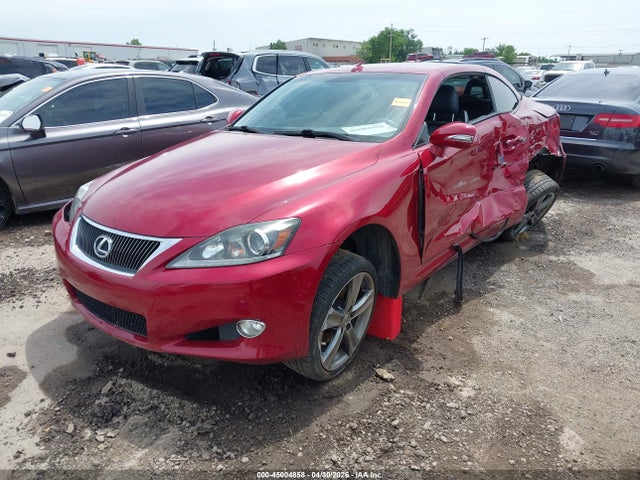 45004858 :رقم المزاد ، JTHFF2C24C2521876 vin ، 2012 Lexus Is 250c مزاد بيع
