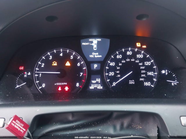 Auction sale of the 2008 Lexus Ls 460, vin: JTHBL46FX85080780, lot number: 45004893