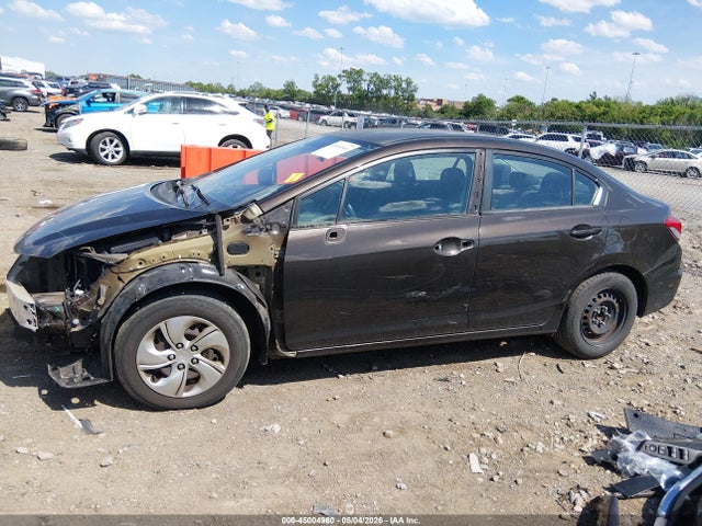 2014 Honda Civic Lx მანქანა იყიდება აუქციონზე, vin: 2HGFB2E59EH559684, აუქციონის ნომერი: 45004960