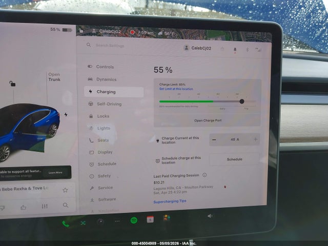 5YJ3E1EA7JF037121 Tesla Model 3 Long Range/mid Range
