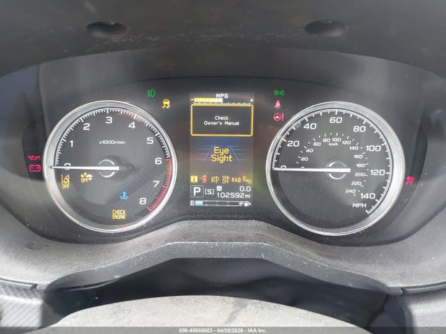 45005003 :رقم المزاد ، JF2SKAWC4KH432042 vin ، 2019 Subaru Forester Touring مزاد بيع