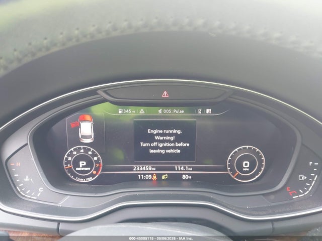 Aukcja sprzedaży 2018 Audi Q5 2.0t Premium/2.0t Tech Premium, vin: WA1BNAFY2J2016147, numer aukcji: 45005115