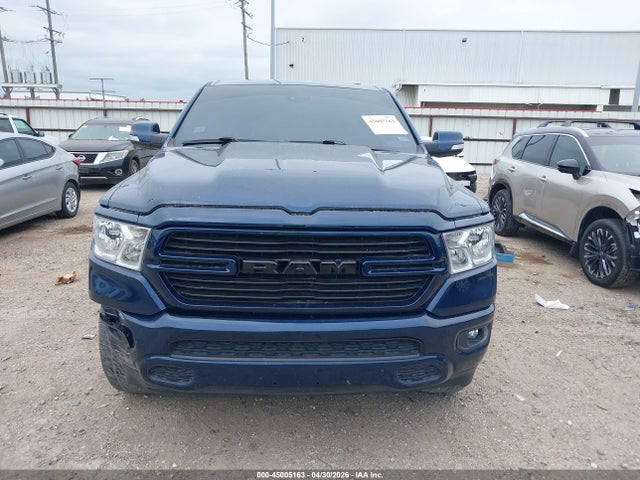 45005163 :رقم المزاد ، 1C6SRFFT0MN555081 vin ، 2021 Ram 1500 Lone Star  4x4 5'7 Box مزاد بيع