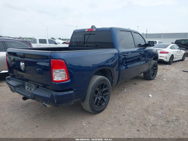 45005163 :رقم المزاد ، 1C6SRFFT0MN555081 vin ، 2021 Ram 1500 Lone Star  4x4 5'7 Box مزاد بيع