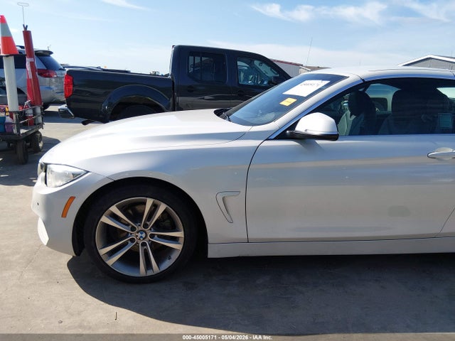 2017 Bmw 430i მანქანა იყიდება აუქციონზე, vin: WBA4U7C51H5D43260, აუქციონის ნომერი: 45005171
