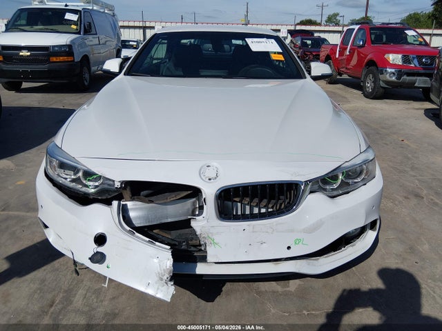 2017 Bmw 430i მანქანა იყიდება აუქციონზე, vin: WBA4U7C51H5D43260, აუქციონის ნომერი: 45005171