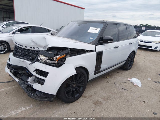 Auction sale of the 2016 Land Rover Range Rover 3.0l V6 Turbocharged Diesel Hse Td6, vin: SALGS2KF5GA266553, lot number: 45005184
