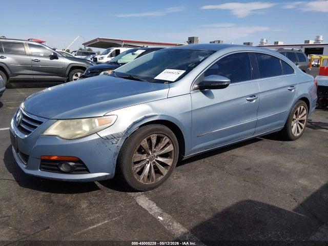 45005228 :رقم المزاد ، WVWMP7AN1AE558993 vin ، 2010 Volkswagen Cc Sport مزاد بيع
