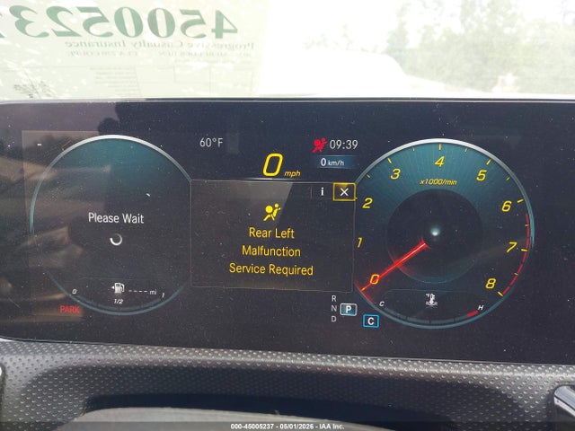 2023 Mercedes-benz Cla 250 Coupe მანქანა იყიდება აუქციონზე, vin: W1K5J4GB6PN376755, აუქციონის ნომერი: 45005237