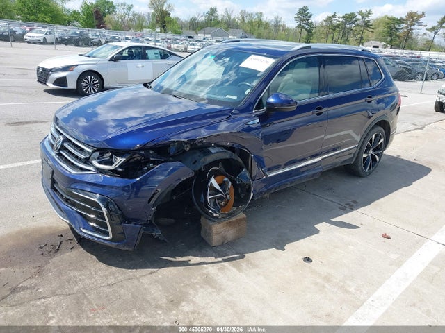 2022 Volkswagen Tiguan 2.0t Sel R-line მანქანა იყიდება აუქციონზე, vin: 3VV4B7AX8NM052918, აუქციონის ნომერი: 45005270