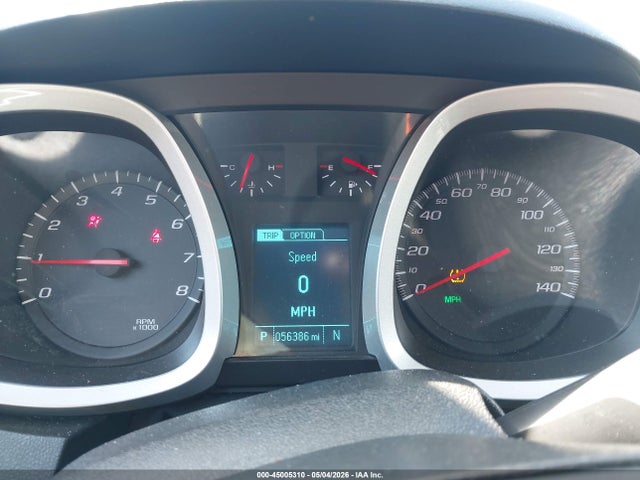 45005310 :رقم المزاد ، 2GNALDEK3D6342950 vin ، 2013 Chevrolet Equinox 1lt مزاد بيع