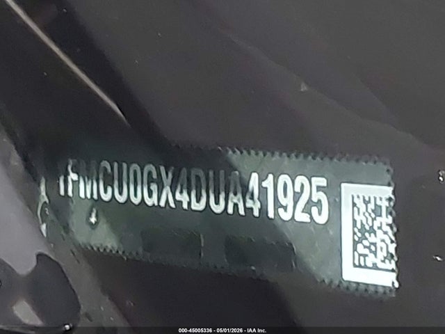 45005336 :رقم المزاد ، 1FMCU0GX4DUA41925 vin ، 2013 Ford Escape Se مزاد بيع