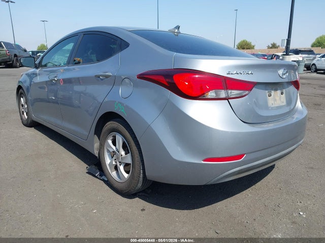 Aukcja sprzedaży 2015 Hyundai Elantra Se, vin: 5NPDH4AE1FH602705, numer aukcji: 45005448