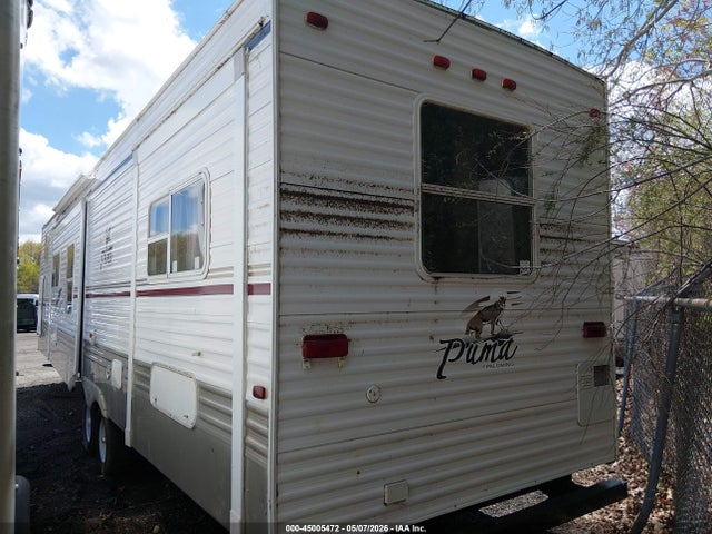 2007 Palomino Puma 39ptbss Travel Trailer - 39ft მანქანა იყიდება აუქციონზე, vin: 4X4TPUR217P009709, აუქციონის ნომერი: 45005472