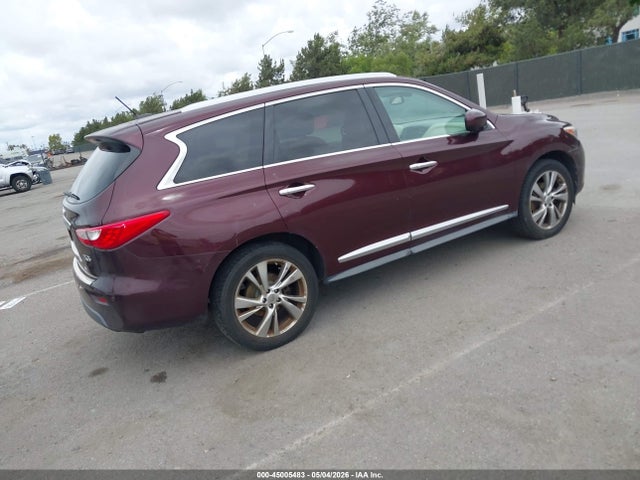 2013 Infiniti Jx35 მანქანა იყიდება აუქციონზე, vin: 5N1AL0MM4DC344181, აუქციონის ნომერი: 45005483
