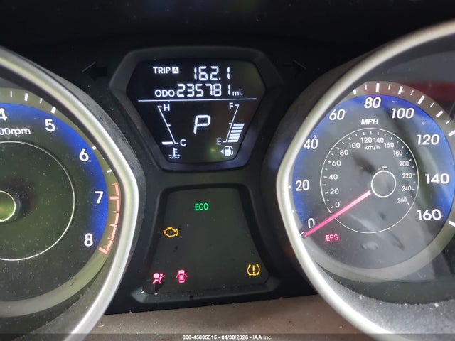 45005515 :رقم المزاد ، KMHDH4AE5DU794080 vin ، 2013 Hyundai Elantra Gls مزاد بيع