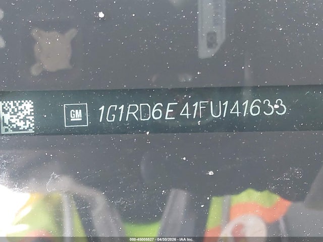 Chevrolet Volt 2015 1G1RD6E41FU141633 Image 9