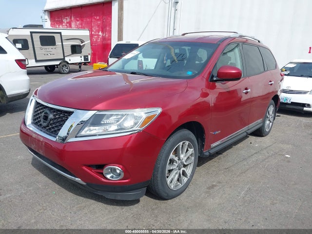 Продажа на аукционе авто 2014 Nissan Pathfinder Hybrid Sl, vin: 5N1CR2MMXEC640584, номер лота: 45005555