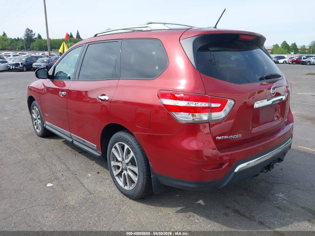 Продажа на аукционе авто 2014 Nissan Pathfinder Hybrid Sl, vin: 5N1CR2MMXEC640584, номер лота: 45005555