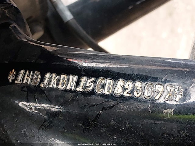 Продаж на аукціоні авто 2012 Harley-davidson Flhx Street Glide, vin: 1HD1KBM15CB623098, номер лоту: 45005565