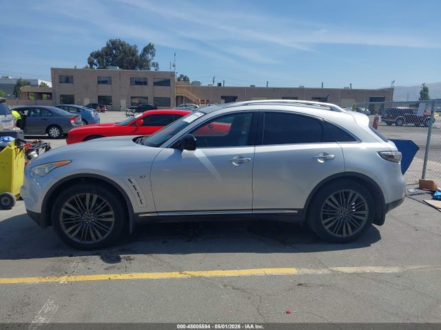 45005594 :رقم المزاد ، JN8CS1MW1HM410309 vin ، 2017 Infiniti Qx70 مزاد بيع
