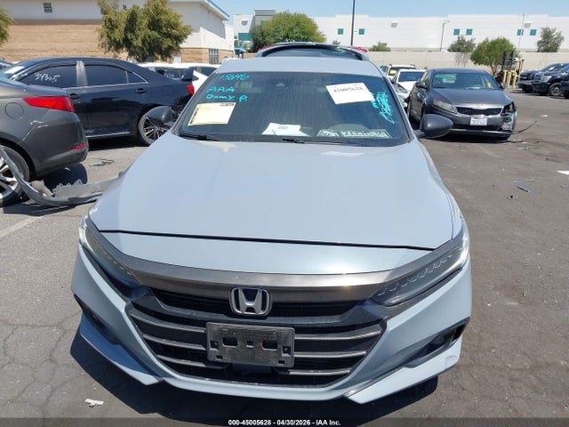 2022 Honda Accord Sport მანქანა იყიდება აუქციონზე, vin: 1HGCV1F32NA088672, აუქციონის ნომერი: 45005628