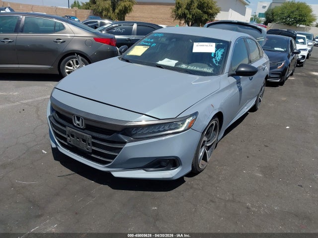 2022 Honda Accord Sport მანქანა იყიდება აუქციონზე, vin: 1HGCV1F32NA088672, აუქციონის ნომერი: 45005628