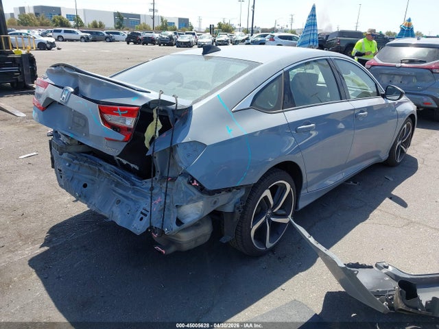 2022 Honda Accord Sport მანქანა იყიდება აუქციონზე, vin: 1HGCV1F32NA088672, აუქციონის ნომერი: 45005628