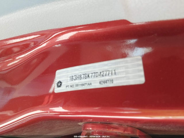 Продажа на аукционе авто 2007 Dodge Caliber R/t, vin: 1B3HB78K77D427711, номер лота: 45005641
